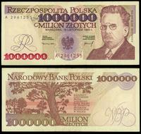 1 000 000 złotych 16.11.1993, seria A 2961255, M