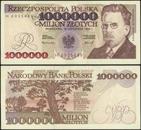 1.000.000 złotych 16.11.1993, seria H 6935449, l