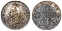 2 floreny 1887, srebro 22.61g, patyna, Spink 392