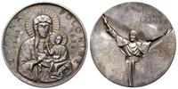 medal Veritasu z Janem Pawłem II autorstwa Ewy O