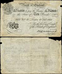 10 funtów 19.05.1932, fałszertwo wykonane przez 