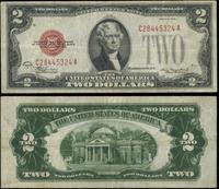 2 dolary 1928D, Seria C 28445324 A, czerwona pie