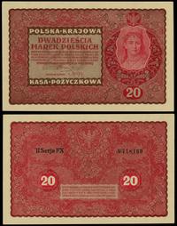 20 marek polskich 23.08.1919, seria II-FX, numer