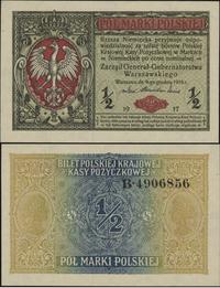 1/2 marki polskiej 9.12.1916, Generał, seria B n