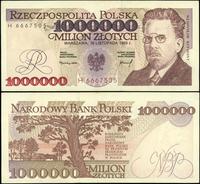 1.000.000 złotych 16.11.1993, Seria H numeracja 