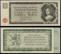 50 koron 12.09.1940, Seria A16, perforacja SPECI
