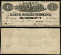 dolar 01.01.1863, North Carolina, minimalna dziu