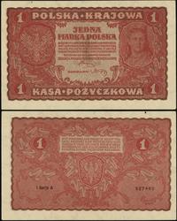 1 marka polska 23.08.1919, I seria A numeracja 5