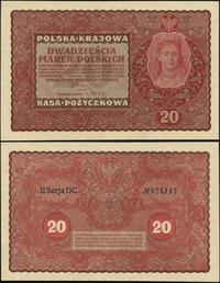 20 marek polskich 23.08.1919, II seria DC numera