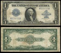 1 dolar 1923, Seria M 3276705 B, niebieska piecz