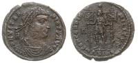 follis AE-24 350, Siscia, Aw: Popiersie cesarza 