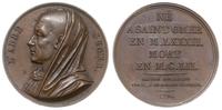 medal z serii wybitni francuzi z 1820 r. autorst