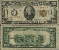 20 dolarów 1934, Seria L69680906, brązowa pieczę