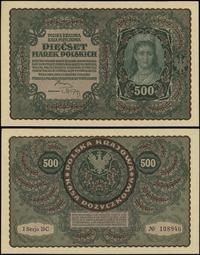500 marek polskich 23.08.1919, I Seria BC 108946