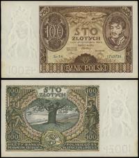 100 złotych 09.11.1934, Seria BN 1743728, drobne
