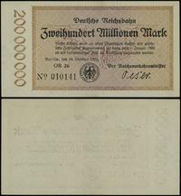 200 milionów marek 10.10.1923, Berlin, Seria OB2