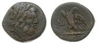 AE-obol 63-47 pne, Aw: Głowa Dionizosa w prawo, 
