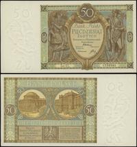 50 złotych 1.09.1929, seria EC 1558980, lekko za
