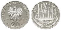 20 złotych 1995, Warszawa, Katyń, srebro "925", 