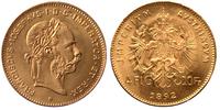 4 floreny= 10 franków 1892, nowe bicie, złoto 3.