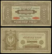 50.000 marek polskich 10.10.1922, Seria W, numer