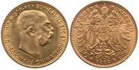 10 koron 1912, złoto 3.38g