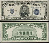 5 dolarów 1934 C, niebieska pieczęć seria P 5022