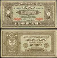 50 000 marek polskich 10.10.1922, seria M 028349