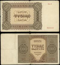 1.000 złotych 1945, Ser. A 0444514, Lucow 1151 (