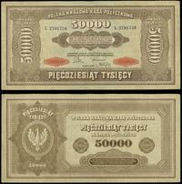 50.000 marek polskich 10.10.1922, Seria L, numer