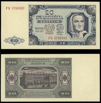 20 złotych 01.07.1948, Seria FR, numeracja: 5768