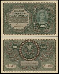500 marek polskich 23.08.1919, I Serja BC, numer