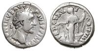 denar 157-158, Rzym, Aw: Głowa cesarza w prawo i