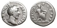 denar 163-164, Rzym, Aw: Popiersie cesarza w pra