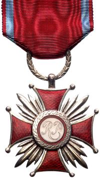 II R P - Srebrny Krzyż Zasługi, oryginalna wstąż