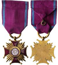 Złoty Krzyż Zasługi RP na Emigracji, 40 mm, wstą