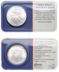 1 dolar 2002, uncja srebra "999" 31.10 g, moneta