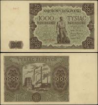 1.000 złotych 15.07.1947, seria C, numeracja 215