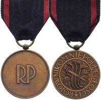 Medal Niepodległości - II R P, brąz, 35 mm, wstą