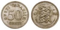50 centów 1936, "nowe srebro", patyna, piękne, P