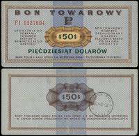 50 dolarów 1.10.1969, seria FI, numeracja 052760