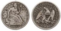 50 centów 1853, Filadelfia, typ Liberty Seated, 