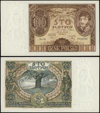 100 złotych 9.11.1934, seria CB 7529566, wyśmien