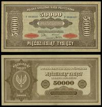 50.000 marek polskich 10.10.1922, seria F numera