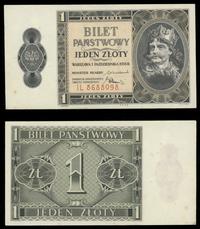 1 złoty 1.10.1938, seria IL numeracja 8688098, L