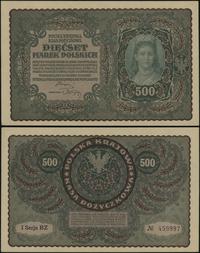 500 marek polskich 23.08.1919, Seria I-BZ, numer