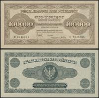 100.000 marek polskich 30.08.1923, Seria C, nume