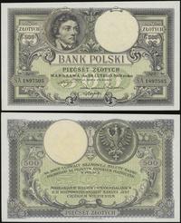 500 złotych 28.02.1919, Seria S.A., numeracja 18