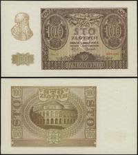 100 złotych 01.03.1940, Seria E, numeracja 63916