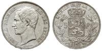 5 franków 1850, Bruksela, lustro, De Mey 68